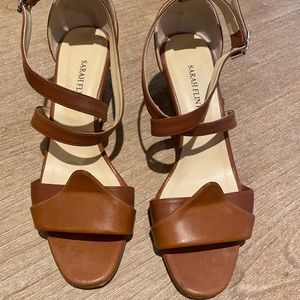 Brown ladies sandals